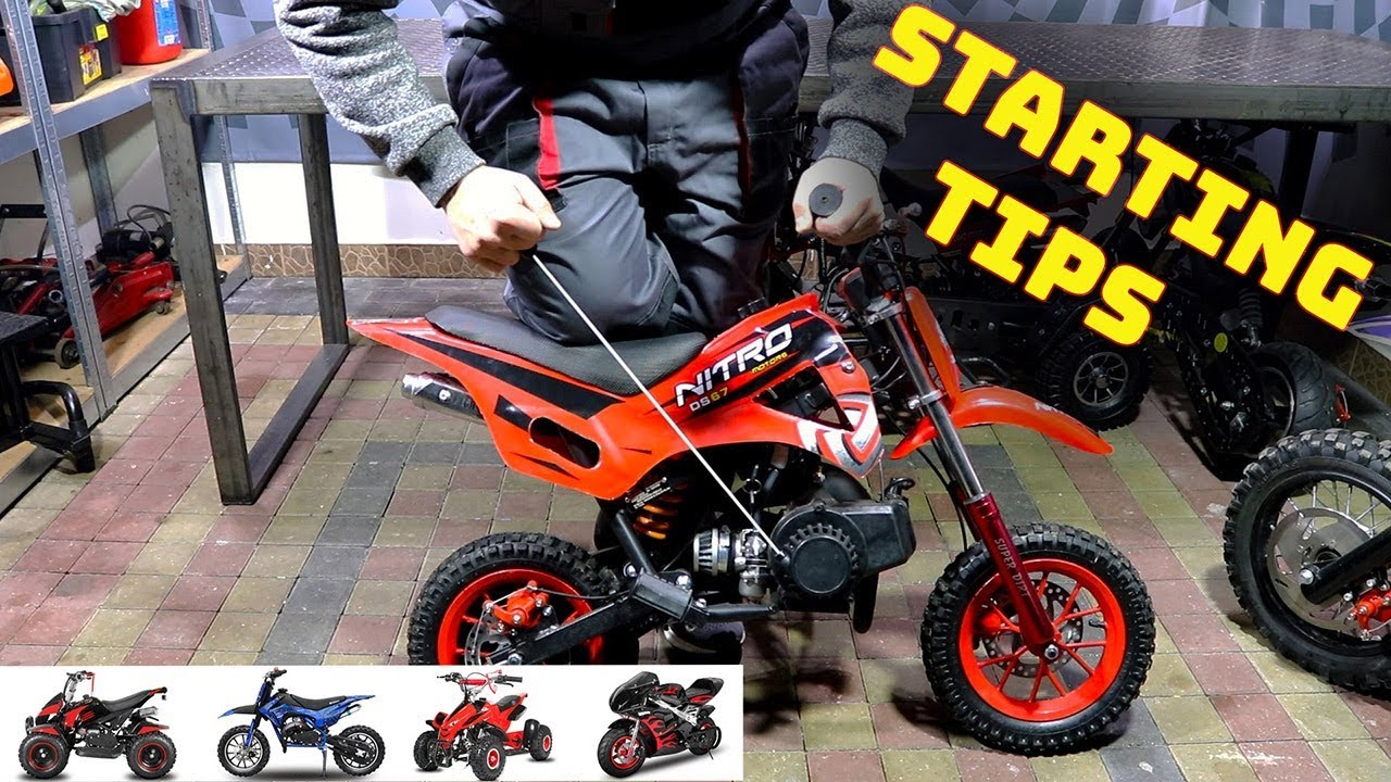 Как запустить 50cc двигатель, если он не запускается. Дви...