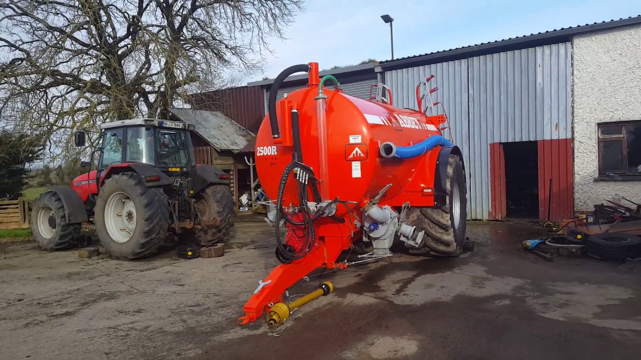 New Abbey 2500r premium plus dribble bar tanker