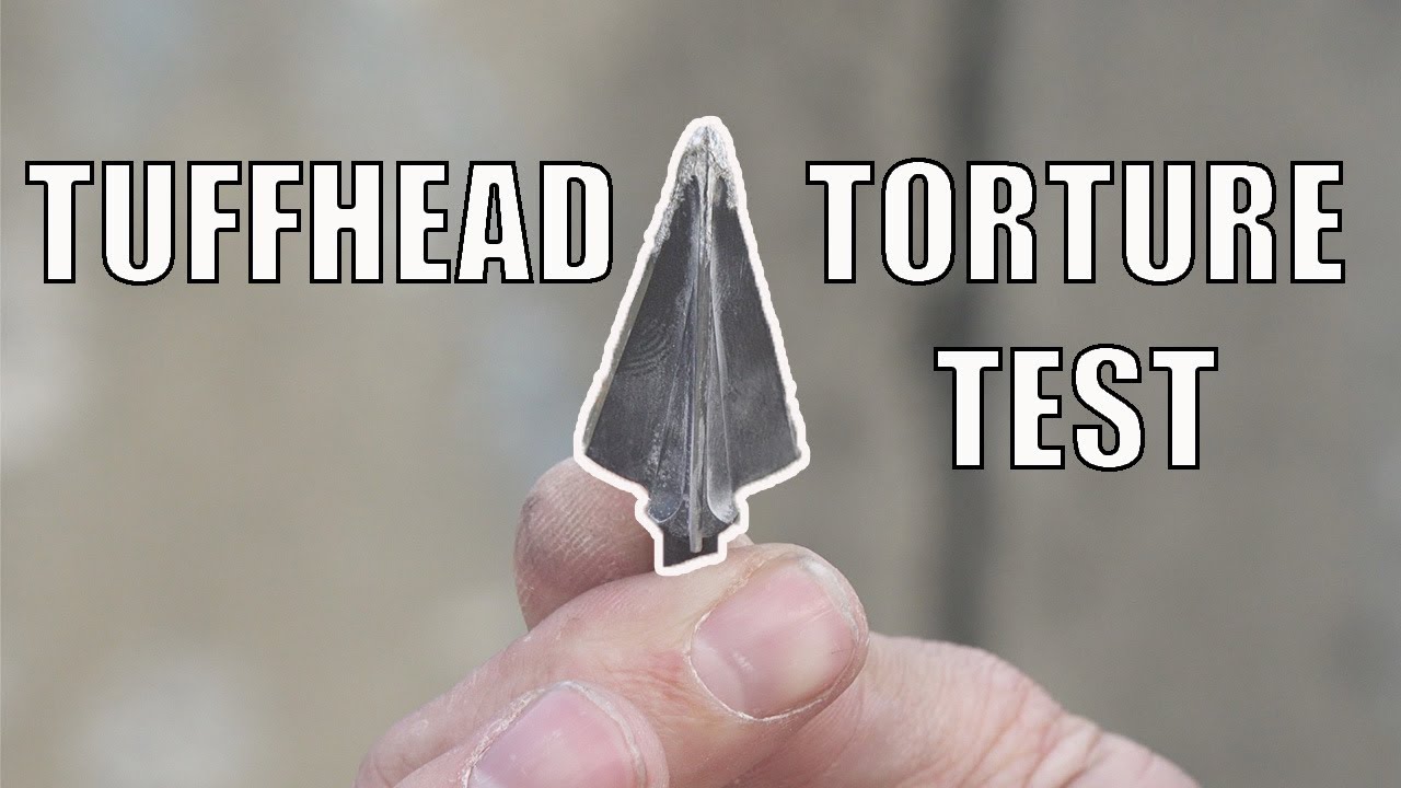 Tuffhead Broadhead vs CONCRETE WALL