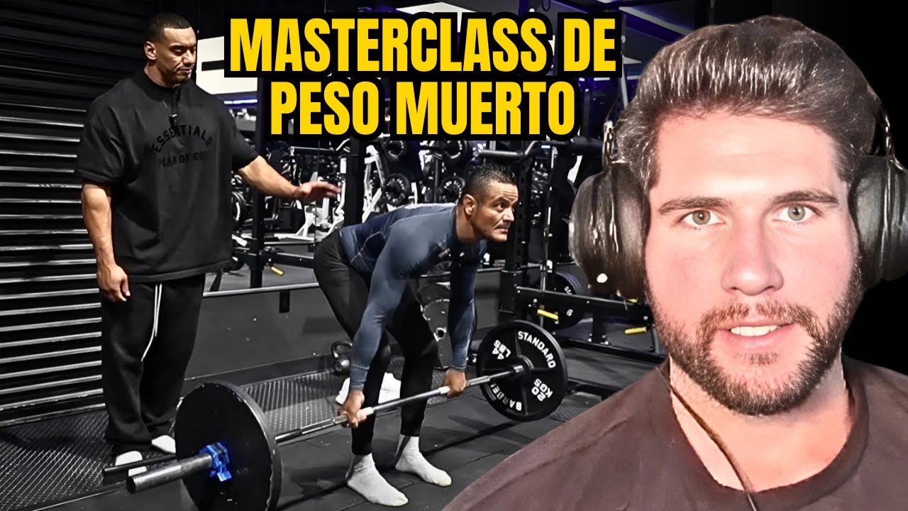 LARRY WHEELS enseña a EL CAMPEÓN: MASTERCLASS de PESO MUERTO