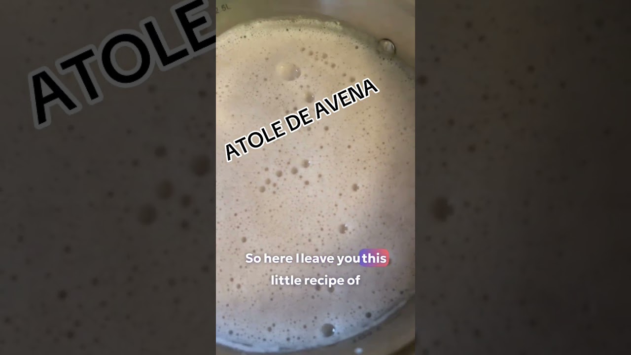 ATOLE DE AVENA 