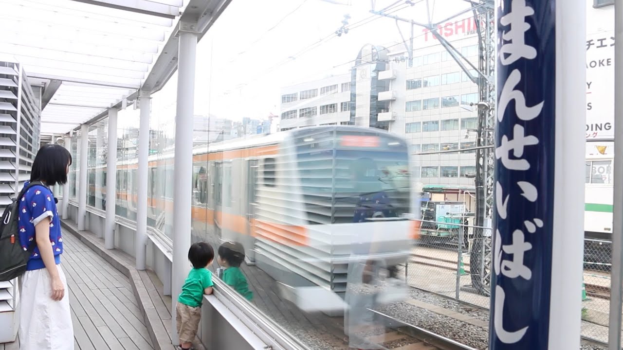 万世橋の鉄道ビュースポットに行ってきた