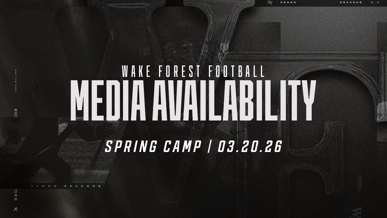 Spring Camp Media Availability (3/20/26) | Wake Forest Football