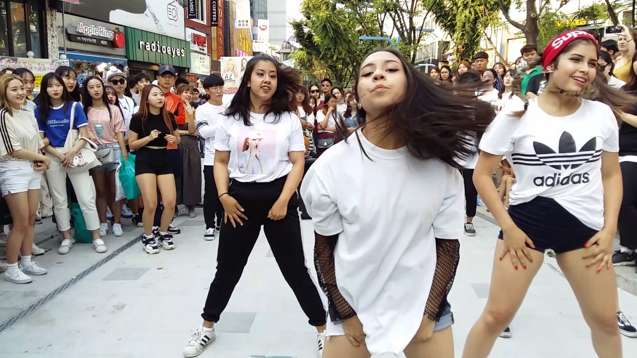 2017.6.18&걷고싶은거리&홍대&할리스커피앞&게스트&버스킹&여성댄스팀&Diana&by큰별