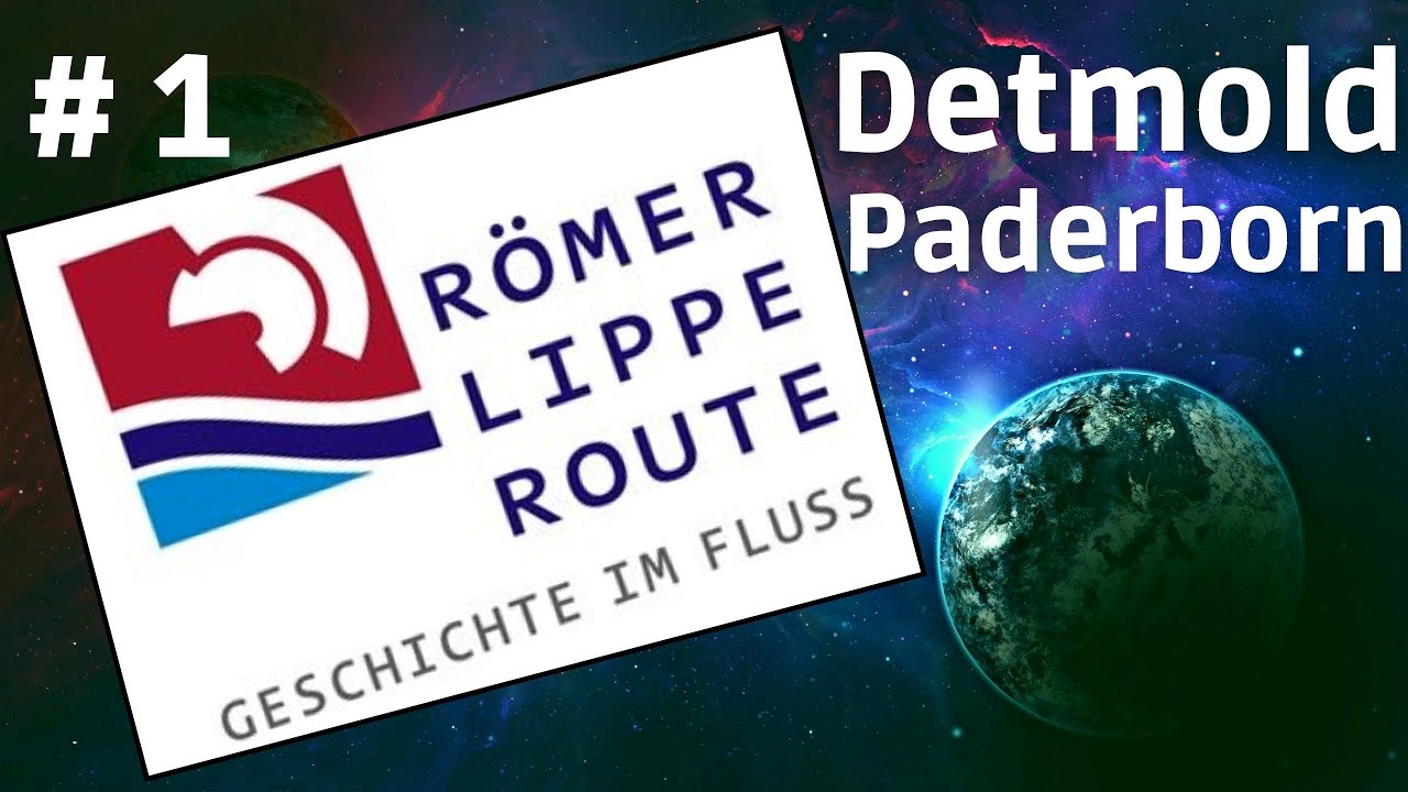 Römer-Lippe-Route 🔹 Hermannsdenkmal - Paderborn | Radreise vom Hermann zum Rhein |🔹 1 Radtour Etappe