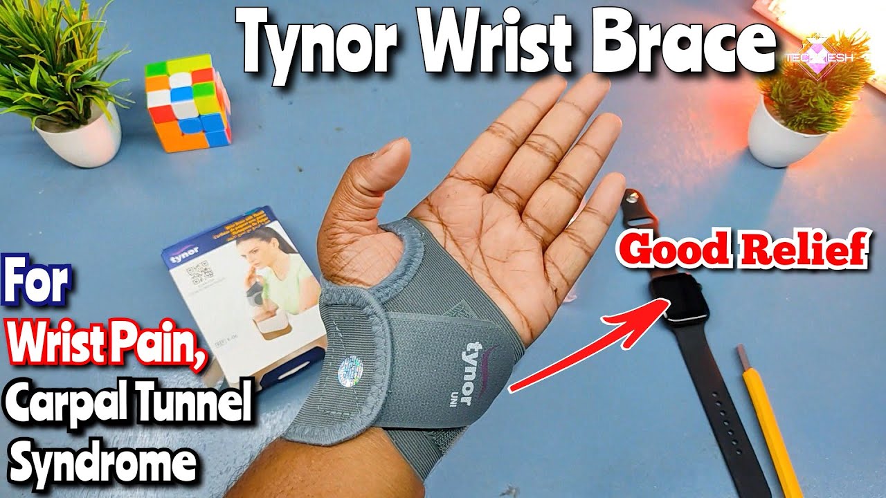 Tynor Wrist Brace | For Wrist Pain, Carpal Tunnel Syndrome | Unboxing and Review 🔥