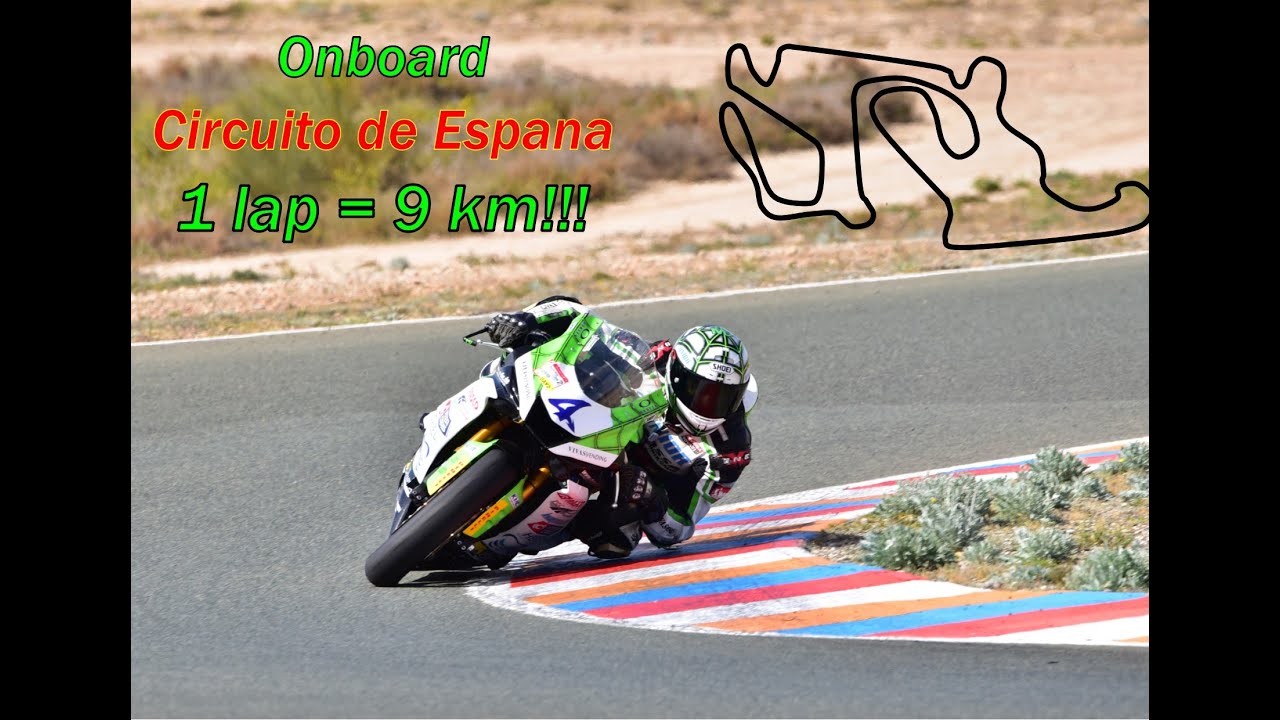 9KM LONG TRACK! l Circuito de Espana onboard l Martin Vugrinec - SpiderMartin
