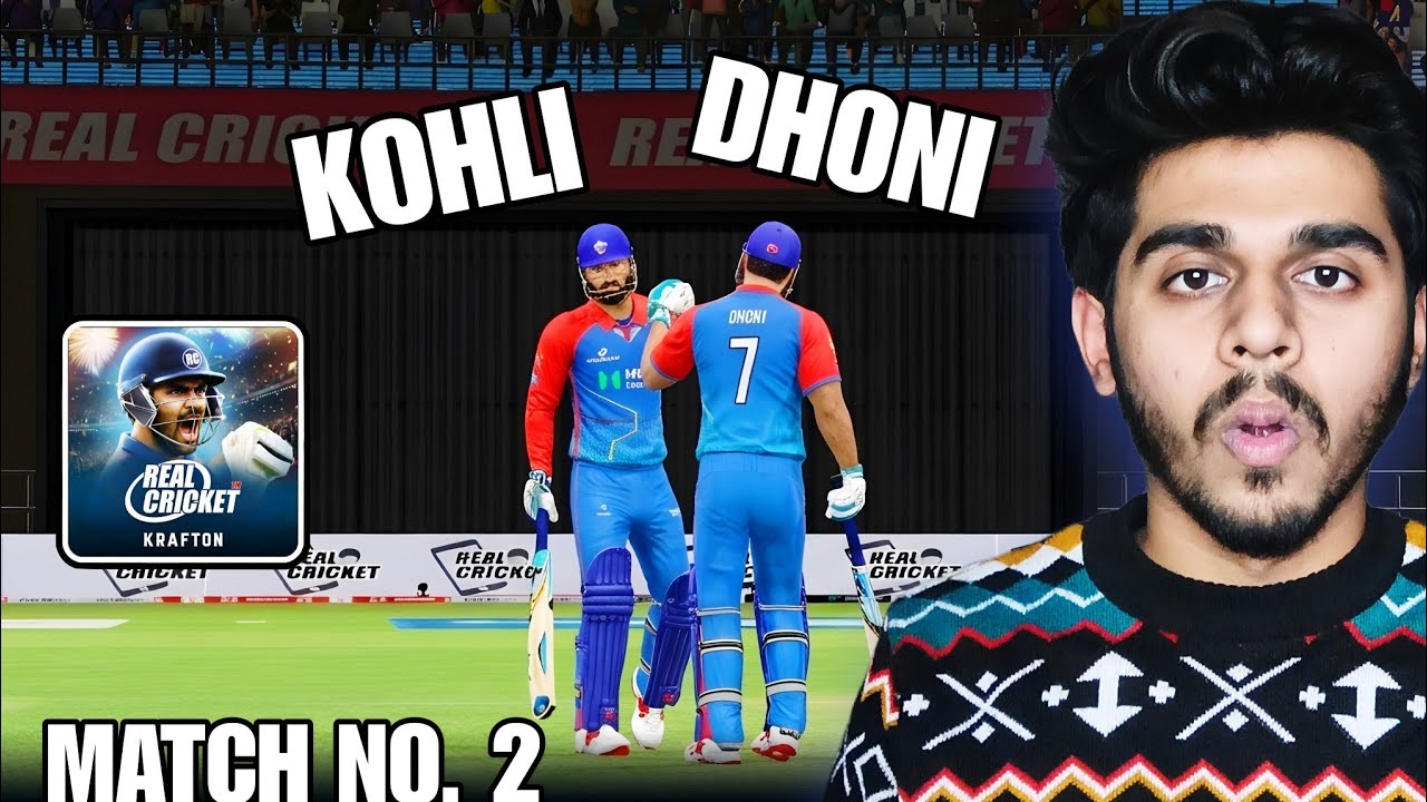 Big Target? Enter Kohli x Dhoni 😎RCPL 2026 Real Cricket #2