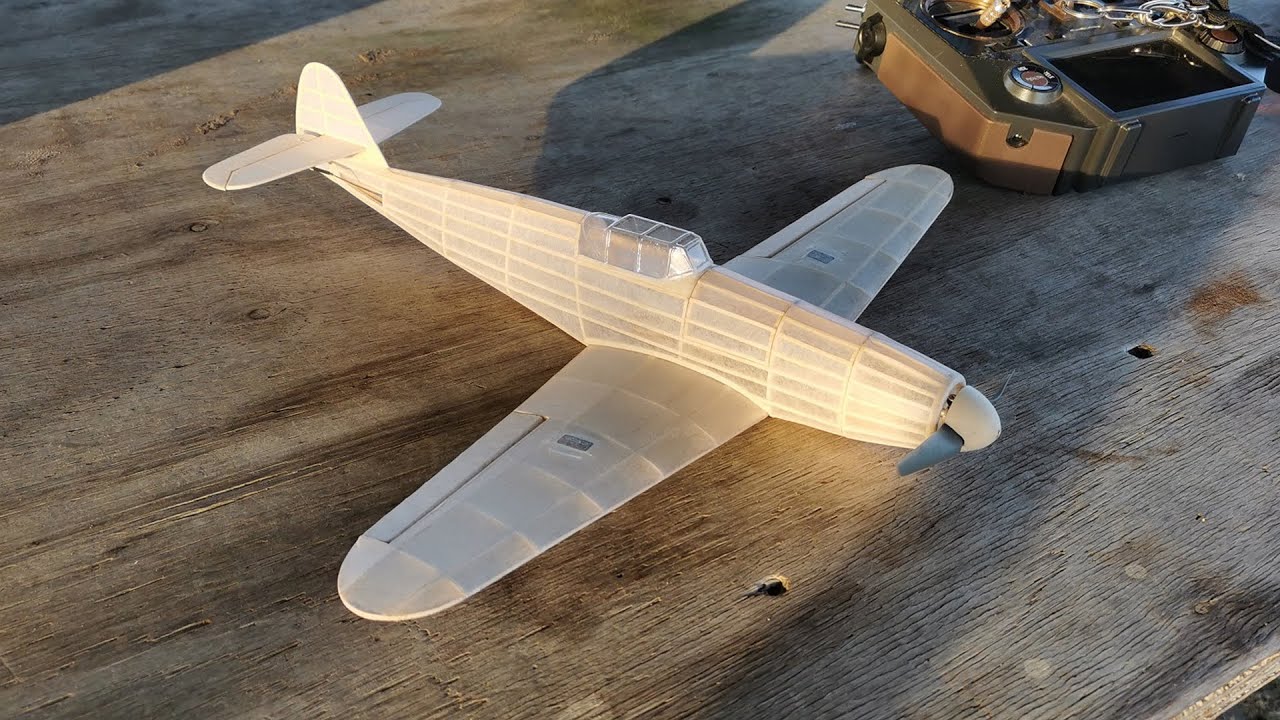 Micro RC plane JFM Messerschmitt BF-109G (AP-03 7000KV  1S lipo)