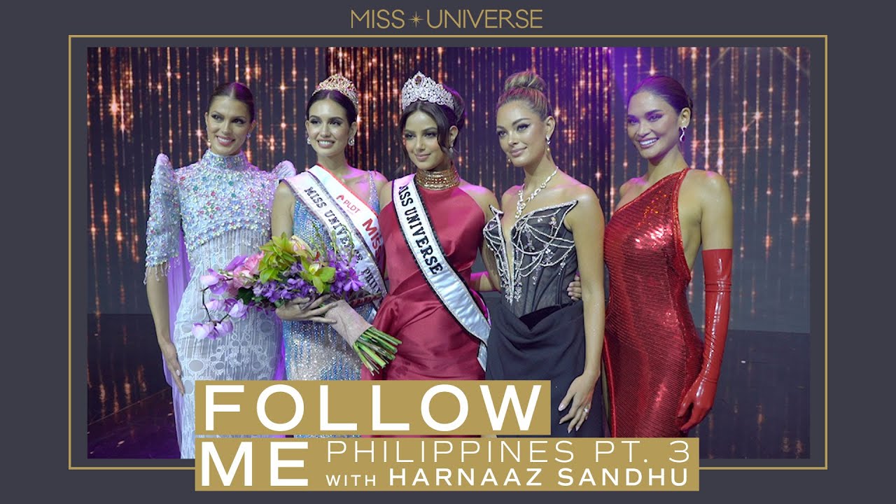 FOLLOW ME: Harnaaz Sandhu Visits the PHILIPPINES Part 3! | Miss Universe