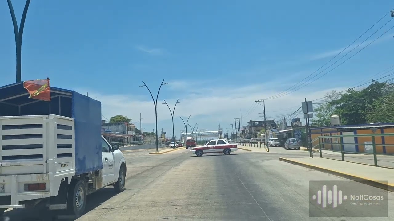 Un paseo por el boulevard de Cosoleacaque, Veracruz, Mexico