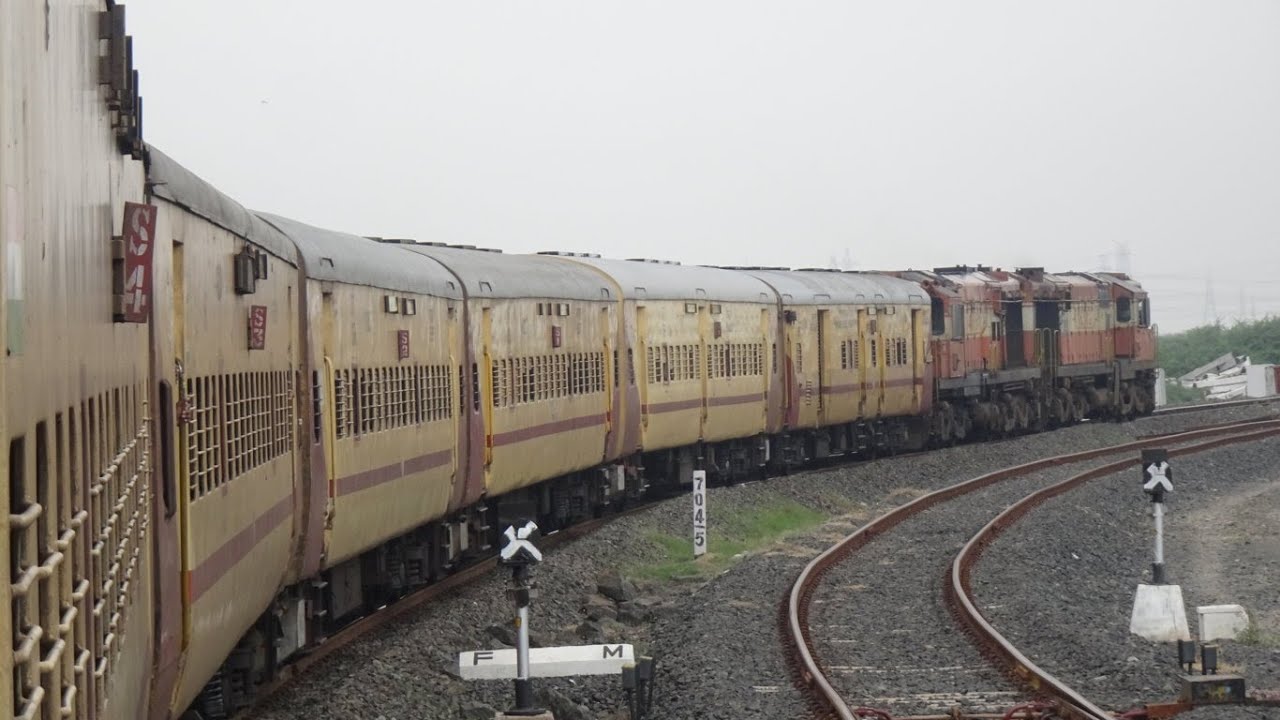 Nagercoil To Gandhidham : Full Journey : 16336 NCJ - GIMB Express : Indian Railways
