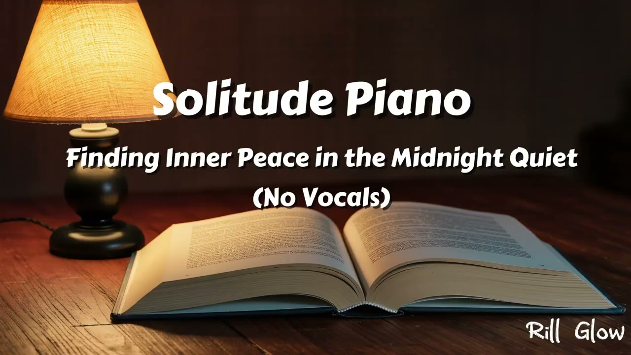 Solitude Piano: Finding Inner Peace in the Midnight Quiet (No Vocals)
