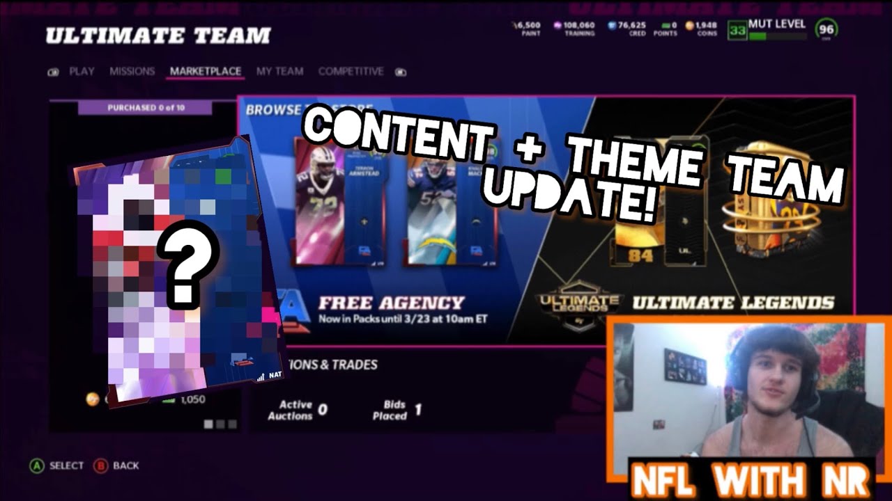 Limited Time Pull! Content + Theme Team Update! | Madden 22 Ultimate Team