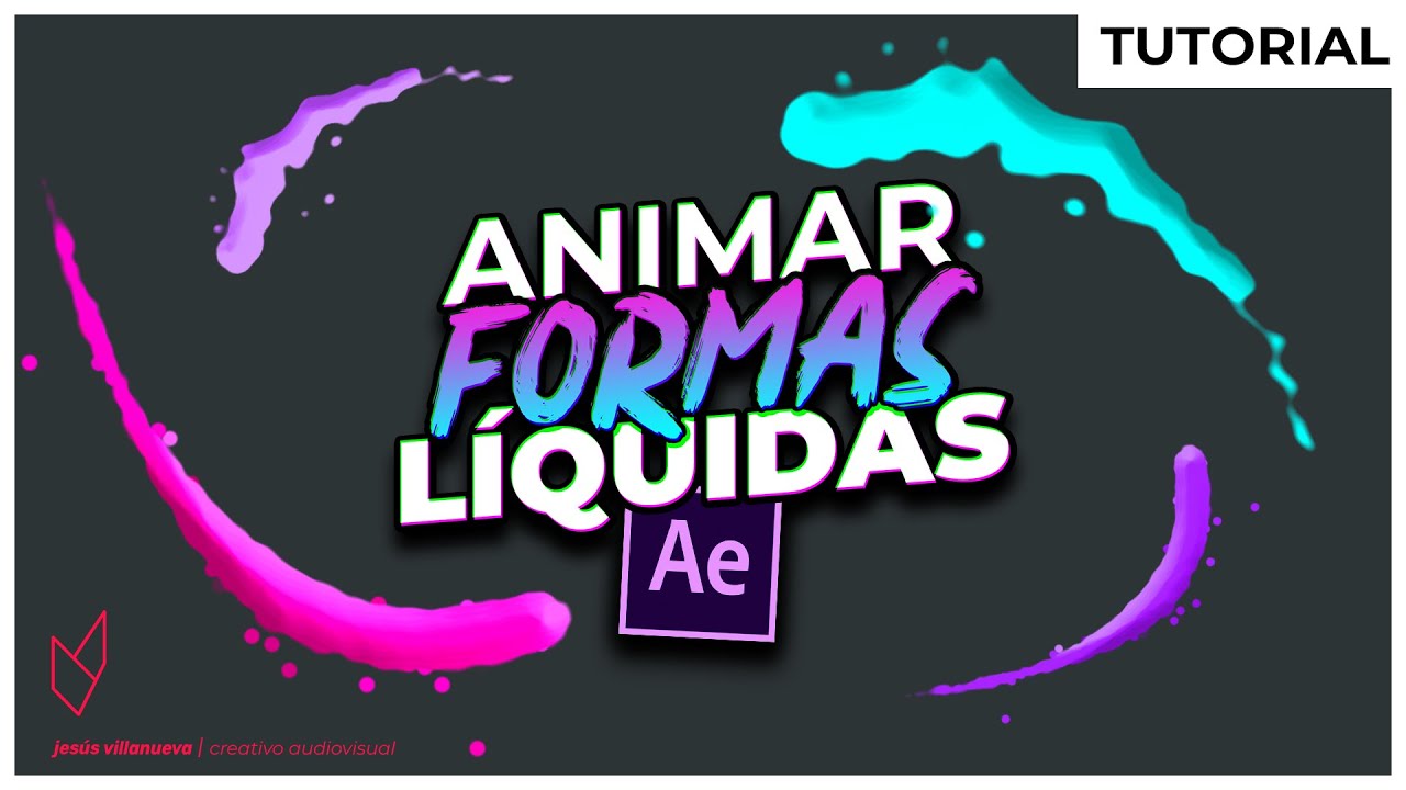 ¡Animar TRAZOS y FORMAS LÍQUIDAS! || Tutorial - After Effects
