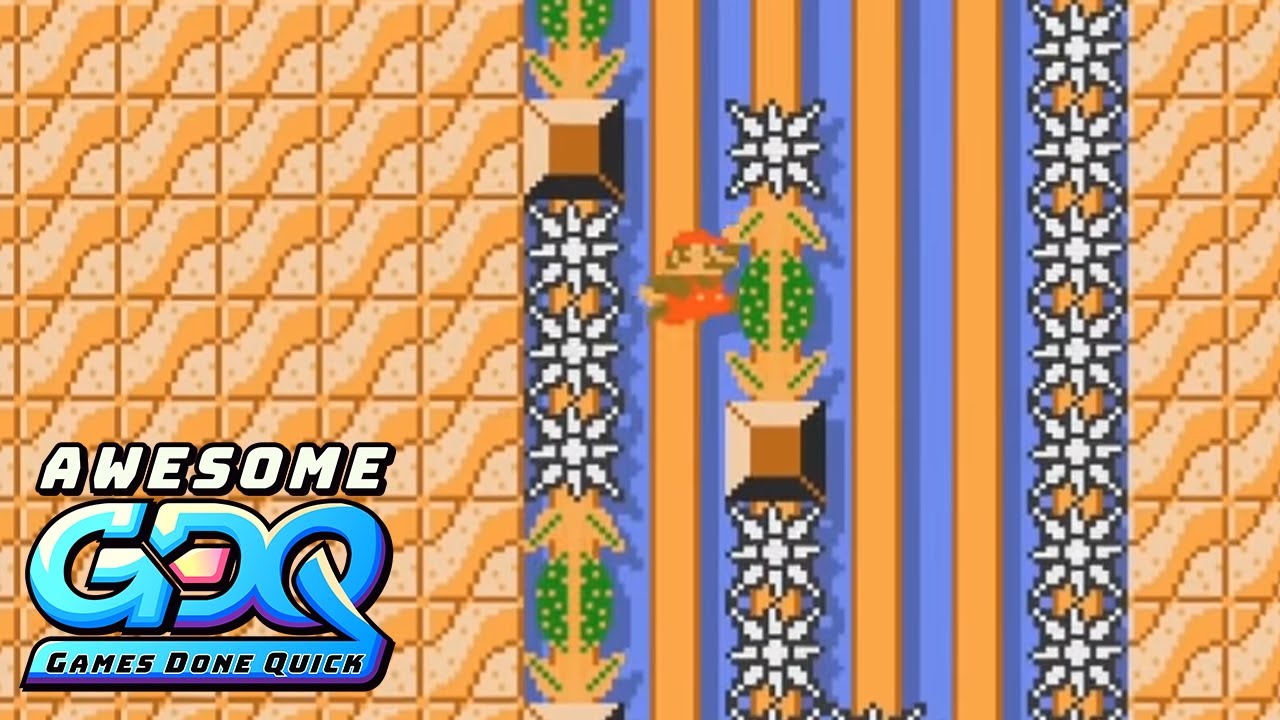 Super Mario Maker 2 by TASBot in 10:00 - AGDQ2020