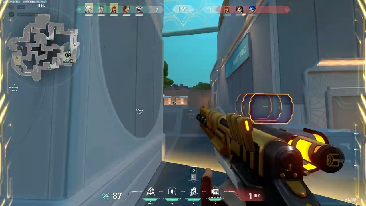 Chamber pushing B long (PEARL)