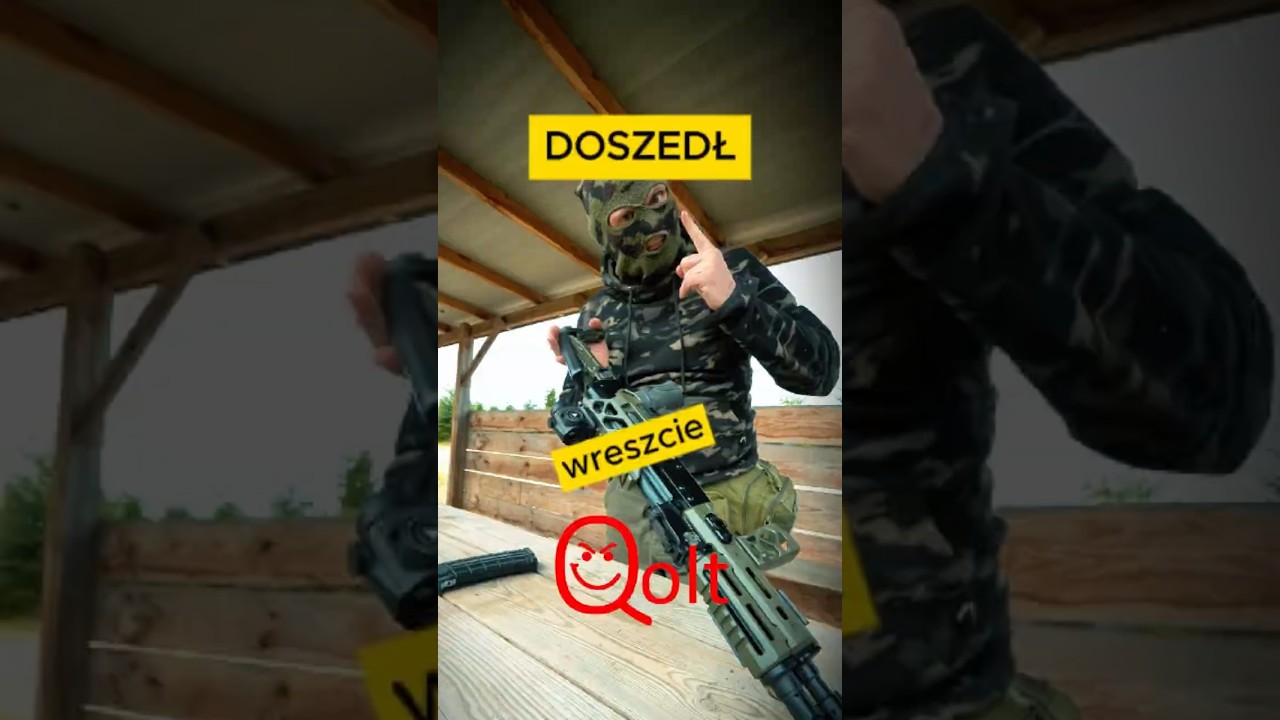 Ten Kruk (Qolt onanistą) #Qolt #tips #test #asg #szpej #AK #gun #kruk #wbp