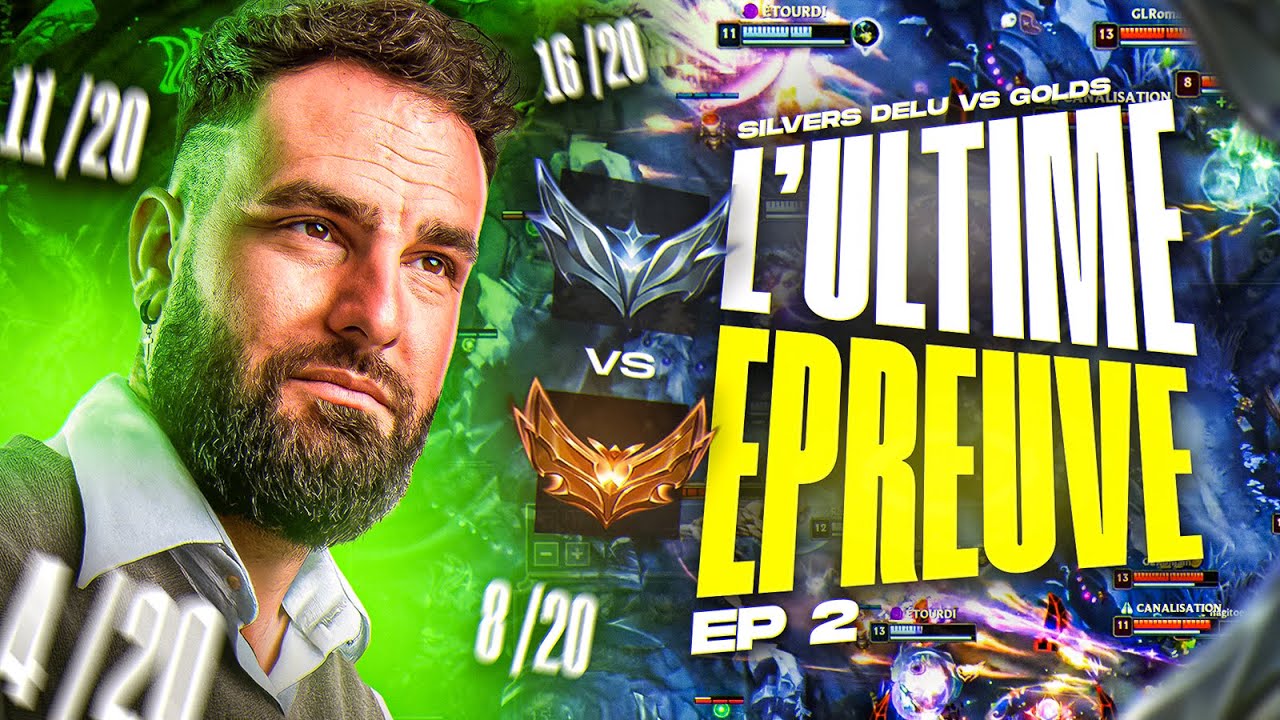 5 ARGENTS DELU VS 5 VRAIS GOLDS, C’EST UN SCANDALE AHAH (L’ultime épreuve EP.2)