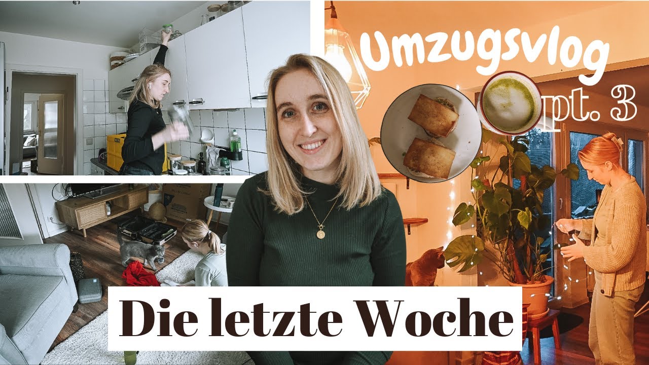Die letzte Woche in der 'alten' WOHNUNG| Umzugsvlog Pt. 3