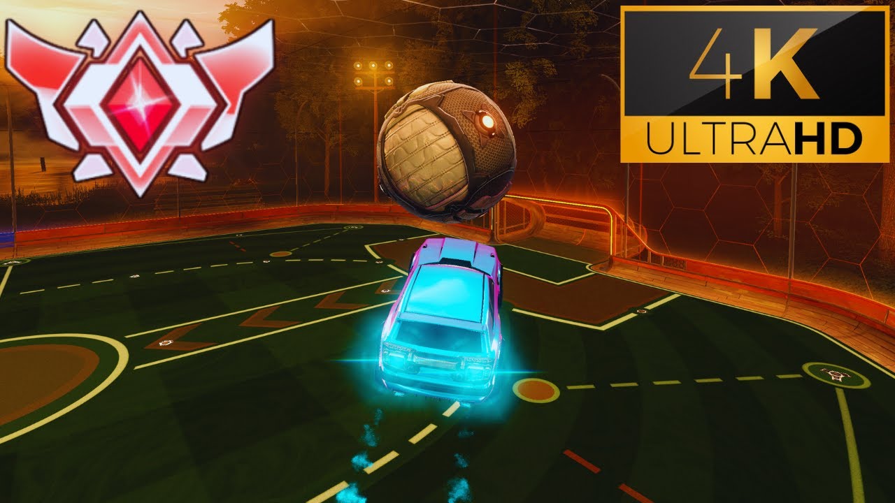 Rocket League in 4K! | Grand Champ II 2v2 Gameplay