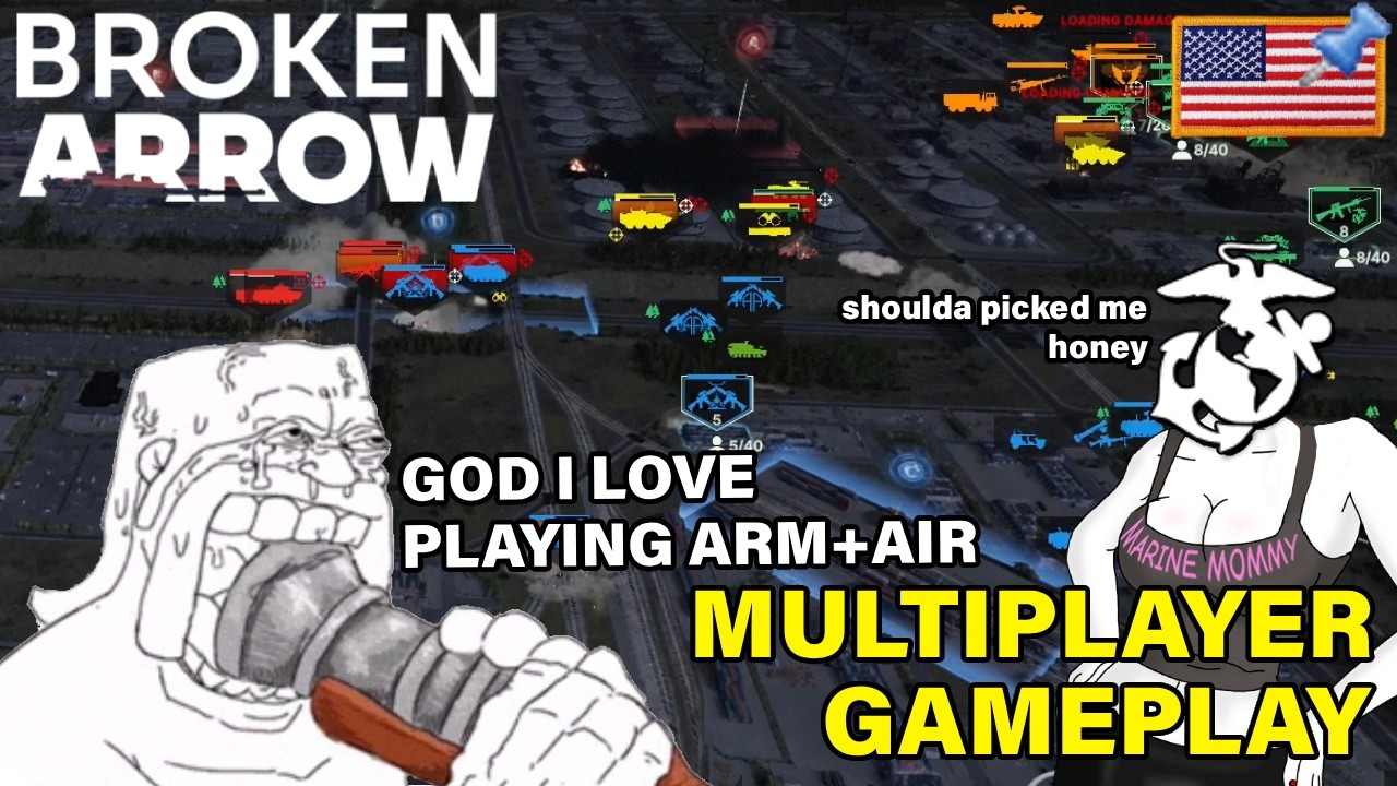MAN... this is why I DONT play OIL RUSH | Broken Arrow Multiplayer Gameplay