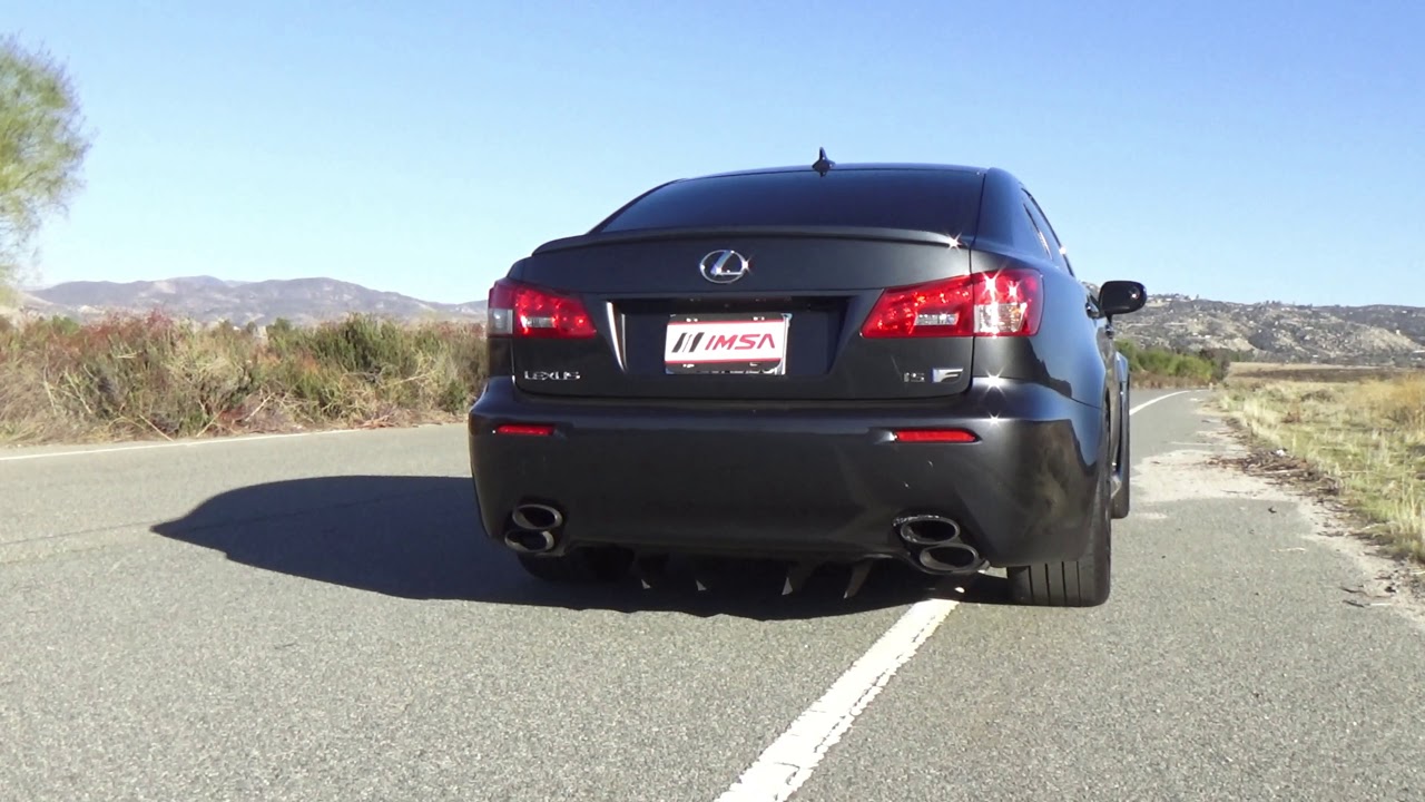 Lexus ISF Exhaust True Dual w/ H - Pipe and Magnaflow Muffs