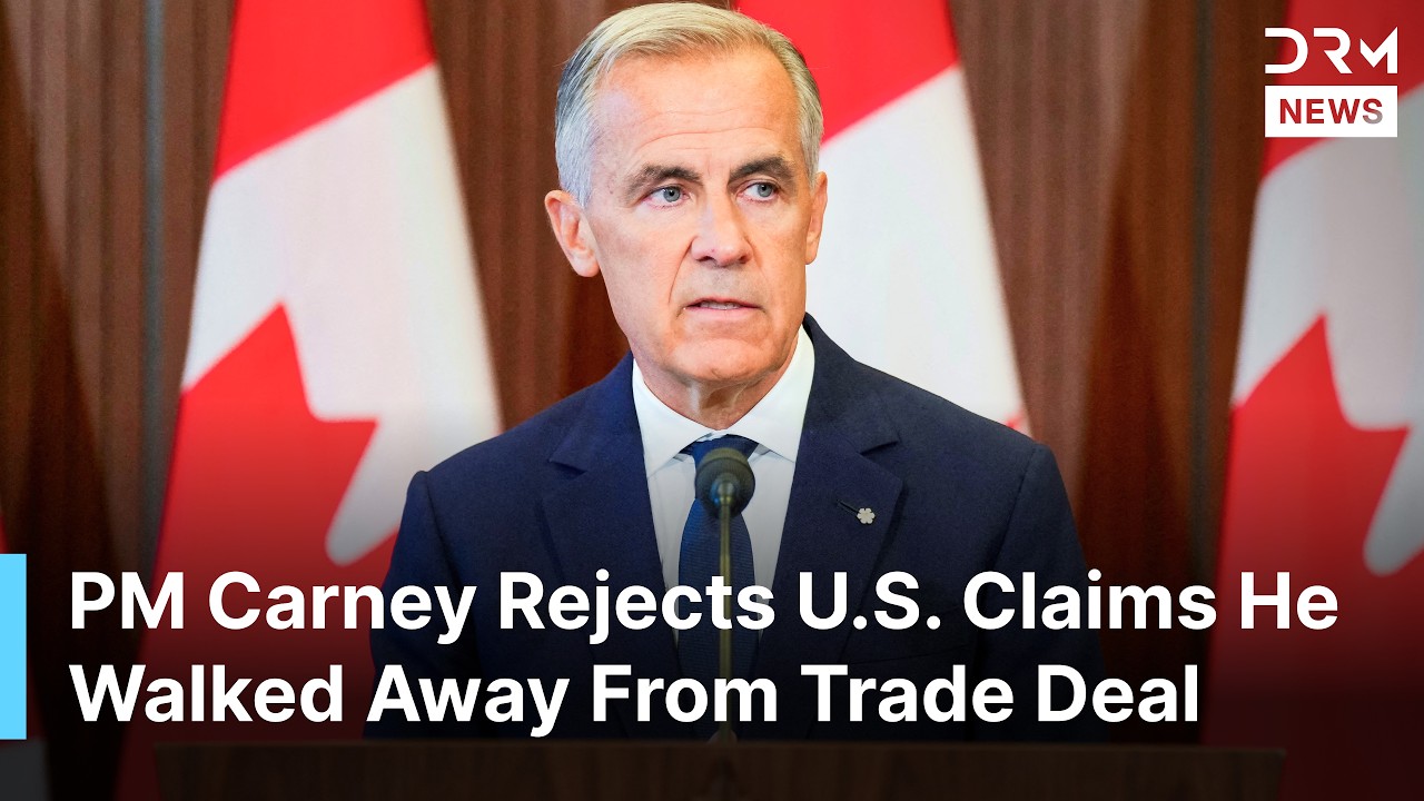 PM Carney Hits Back at U.S. Politicians Over Accusing Canada of Derailing Trade Talks | AC1N