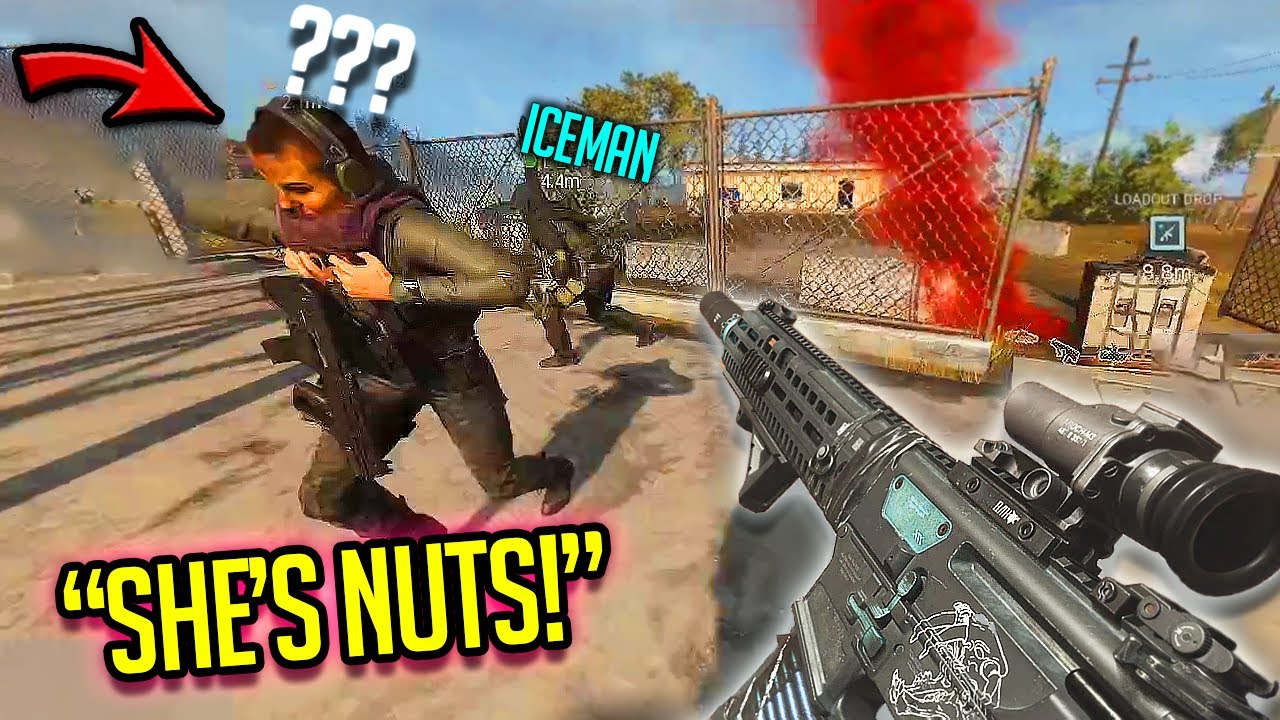 Playing with Iceman's Wife on Warzone