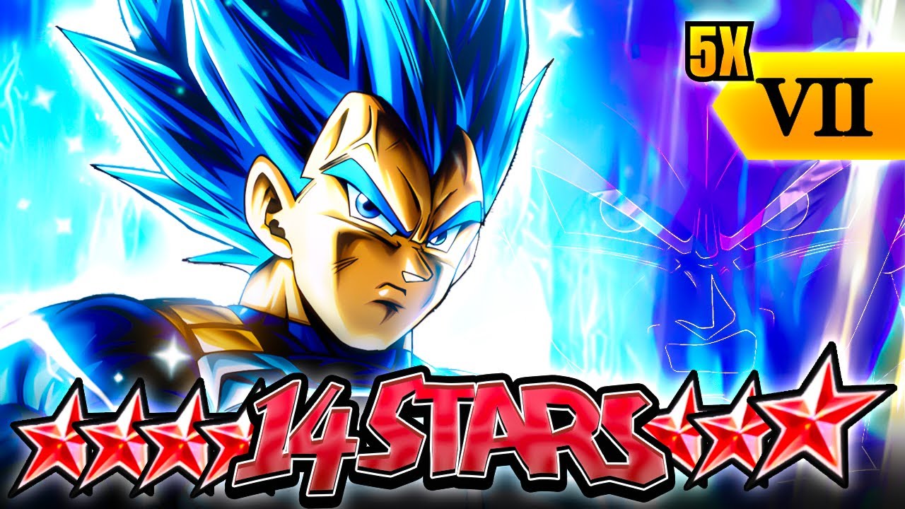 (Dragon Ball Legends) 5x ZENKAI BUFFED TRANSFORMING SSBE VEGETA DEMOLISHES EVERYTHING! (almost)