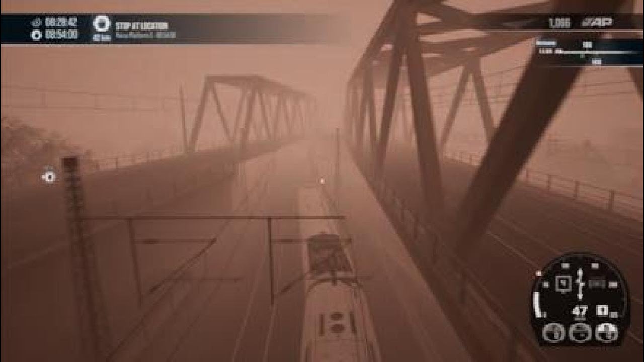 Train sim world 6 Leipzig to Dresden snowy and floggy