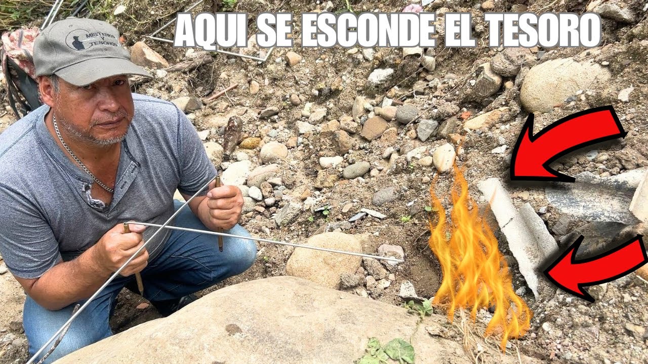 ‘ INCREÍBLE TESORO” MARCADO CON VARILLAS DE Radiestesia ⚔️⚱️