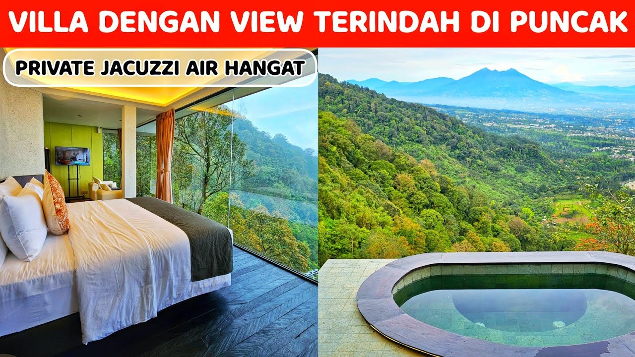 HIDDEN GEM PUNCAK‼️ MAHHA DII MERU PUNCAK | VILLA DENGAN VIEW TERINDAH DI PUNCAK😍