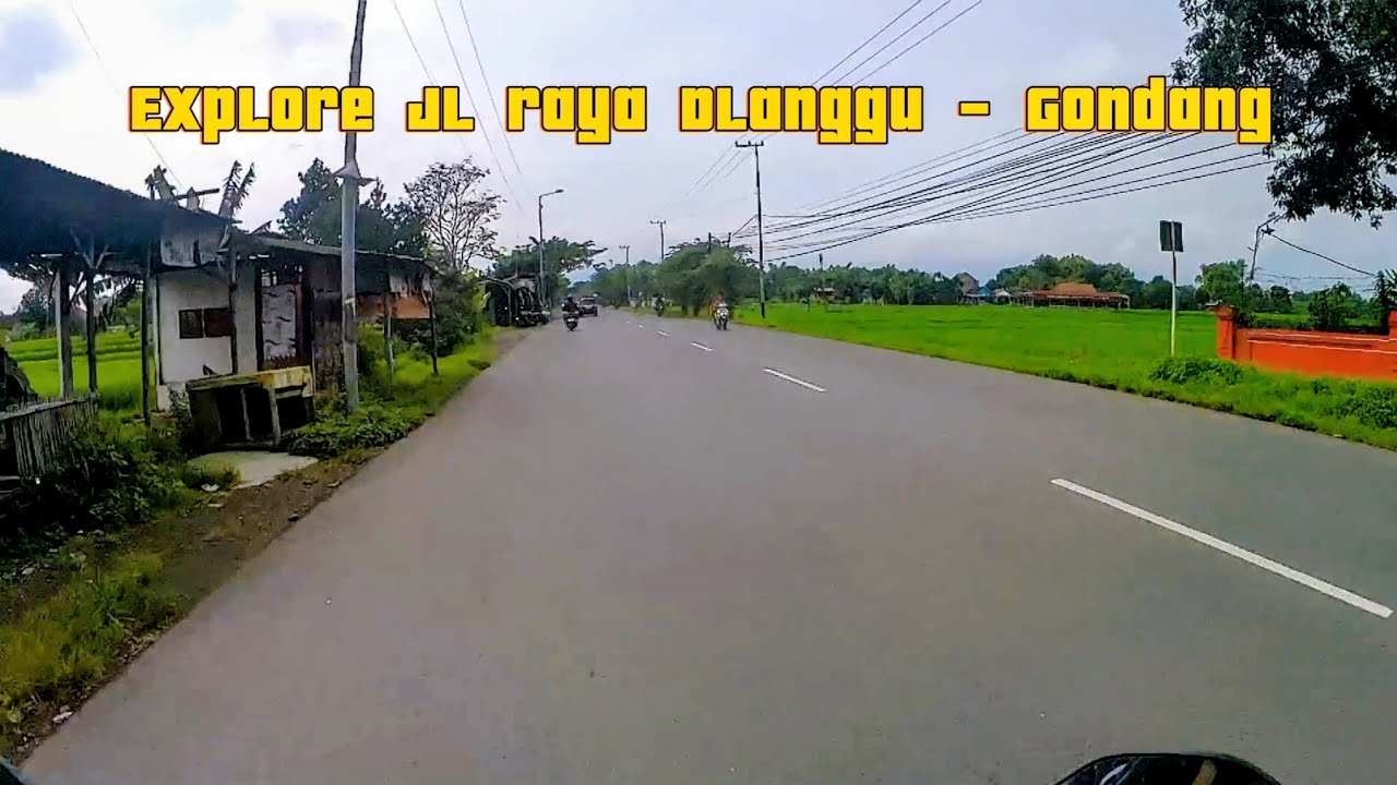 Explore Jalan Raya Dlanggu - Gondang di kabupaten Mojokerto