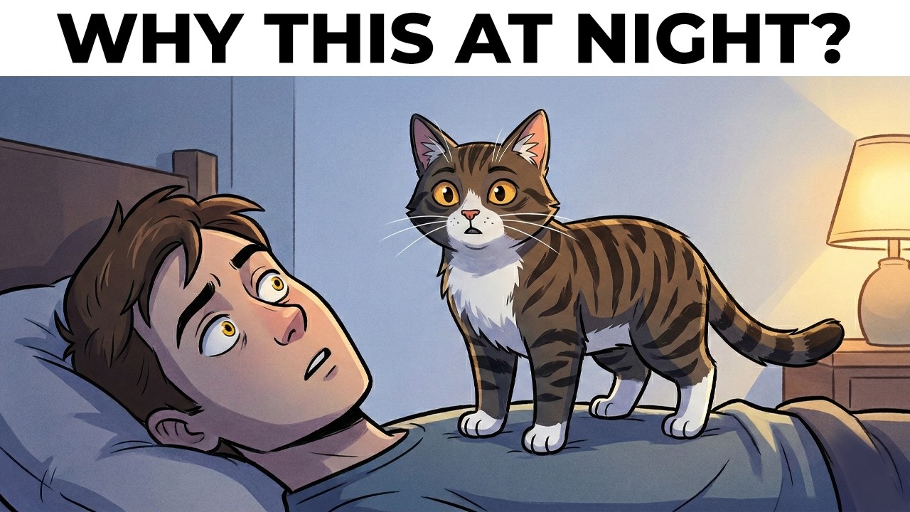 If Your Cat Does This at Night, It Means They TRUST You