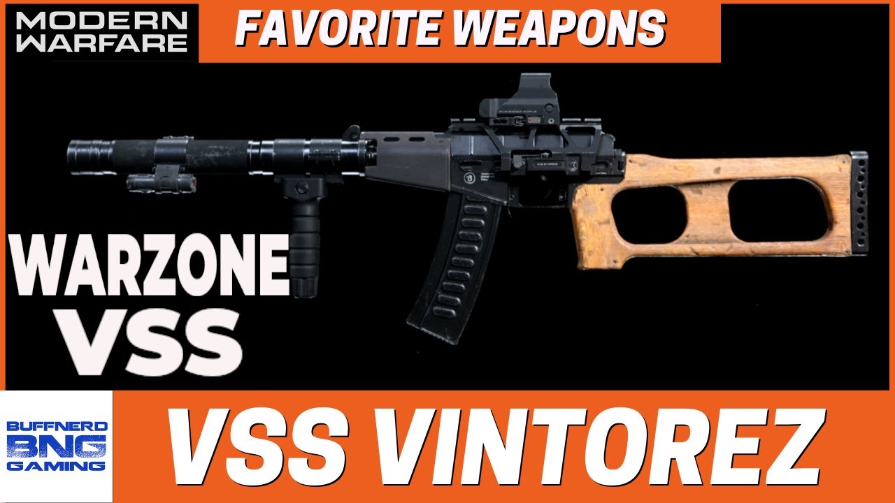 VSS Vintorez Favorite Weapons - Call Of Duty Modern Warfare