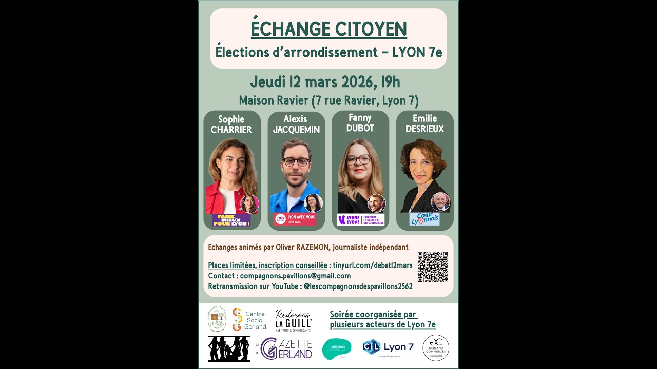 D&eacute;bat citoyen du 12 mars 2026