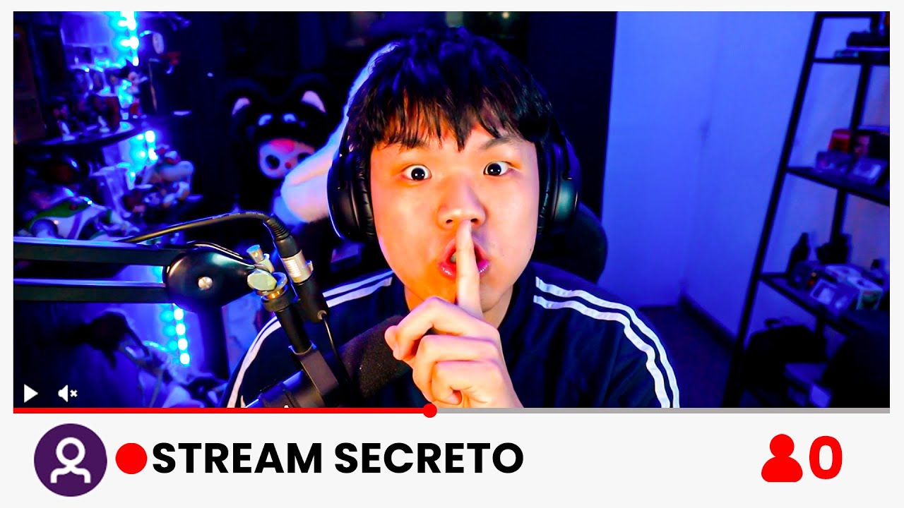 I did a Secret Stream and NO ONE noticed 🤫