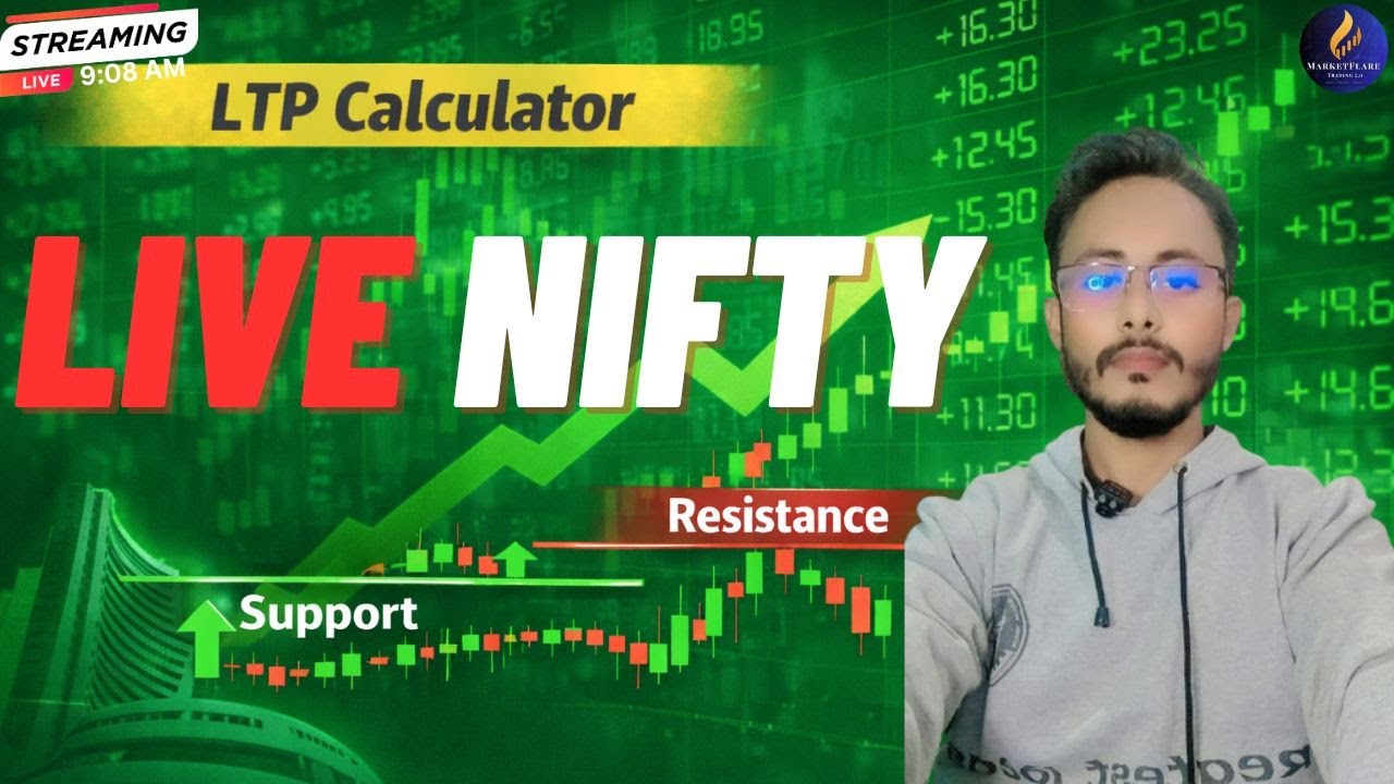 NIFTY LIVE TRADING Today | How I Use Option Chain + LTP Calculator | Real-Time Trades | Jan 27