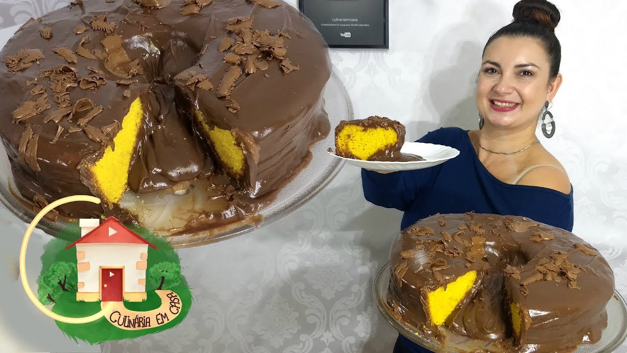 BOLO DE CENOURA FÁCIL O SEGREDO!! NÃO SOLA - Culinária em Casa