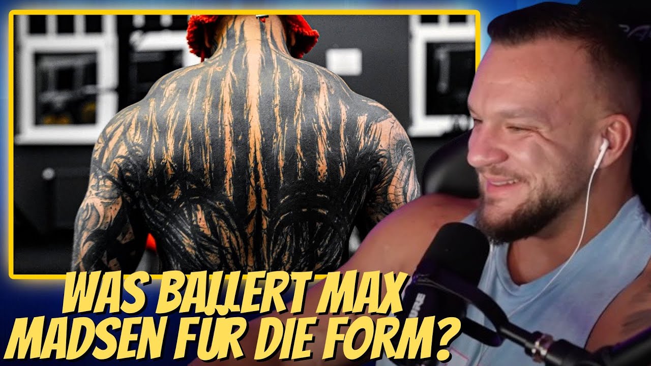 Max Madsen zeigt seine Form und sieht aus wie polnischer Türsteher auf Thais! William Niewiara live