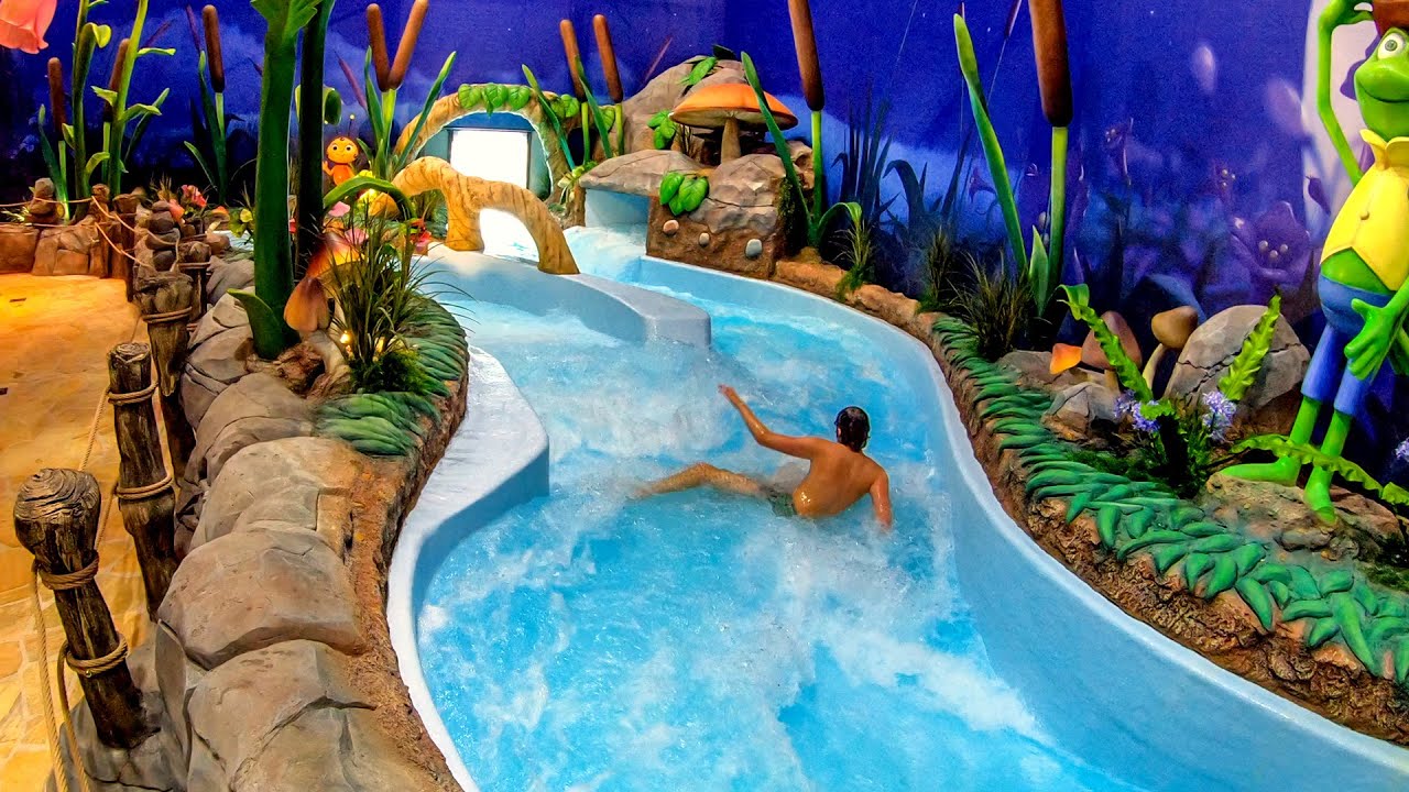 Plopsaqua - Maya The Bee Themed Water Slide 