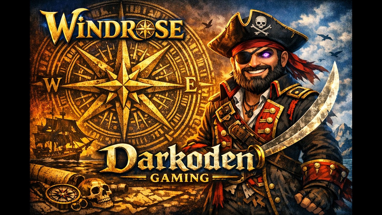 Darkoden Gaming Live - Windrose Demo - were is me ship