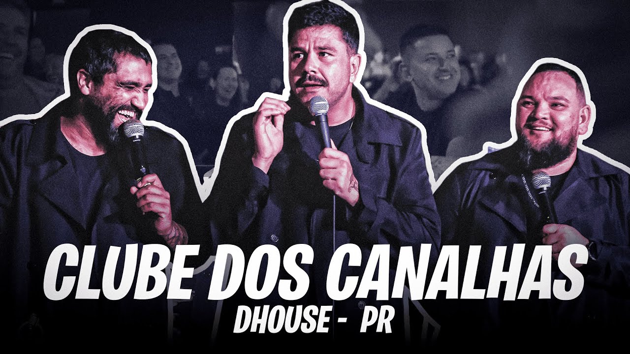 RAFAEL ARAGÃO, SEGINHO LACERDA e ALORINO JR - CLUBE dos CANALHAS