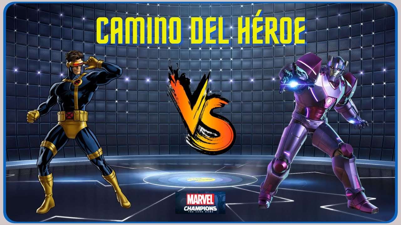 Marvel Champions LCG - Cíclope Vs Molde Maestro Híbrido