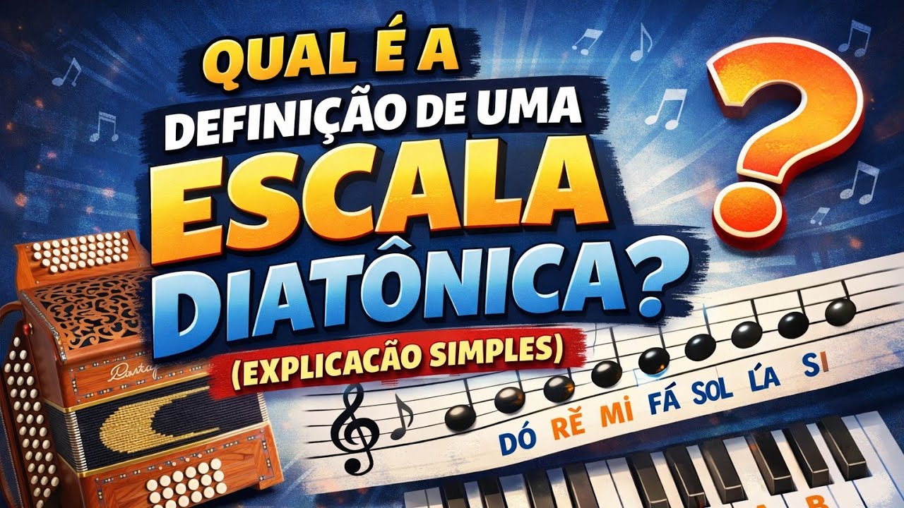 Qual é a Definição de uma Escala Diatônica ? 🎵 (Explicação Simples)