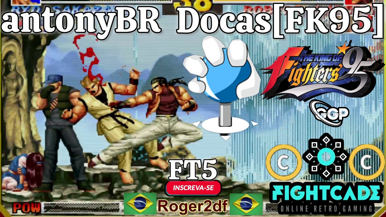 The King of Fighters95✅🔴RANK((antonyBR🆚Docas[FK95]))-FT5-🔴Fightcade2🕹️ONLINE🥋CLASSICO TOP!!!✅🔴💥