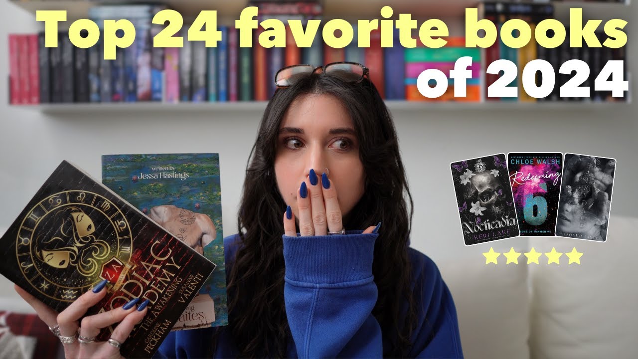 my top 24 books of 2024 | favorite books of the year 📚💙
