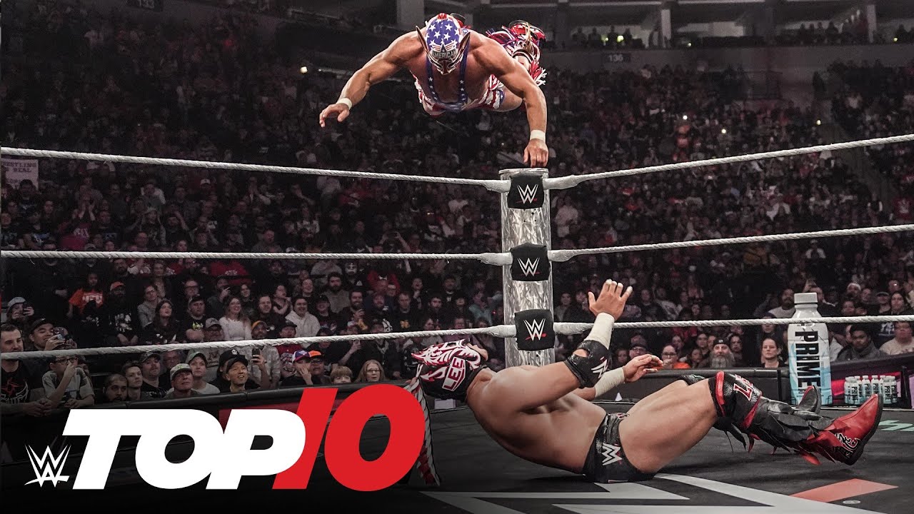 10 лучших моментов Monday Night Raw: WWE Top 10, 7 апреля 2025 г.