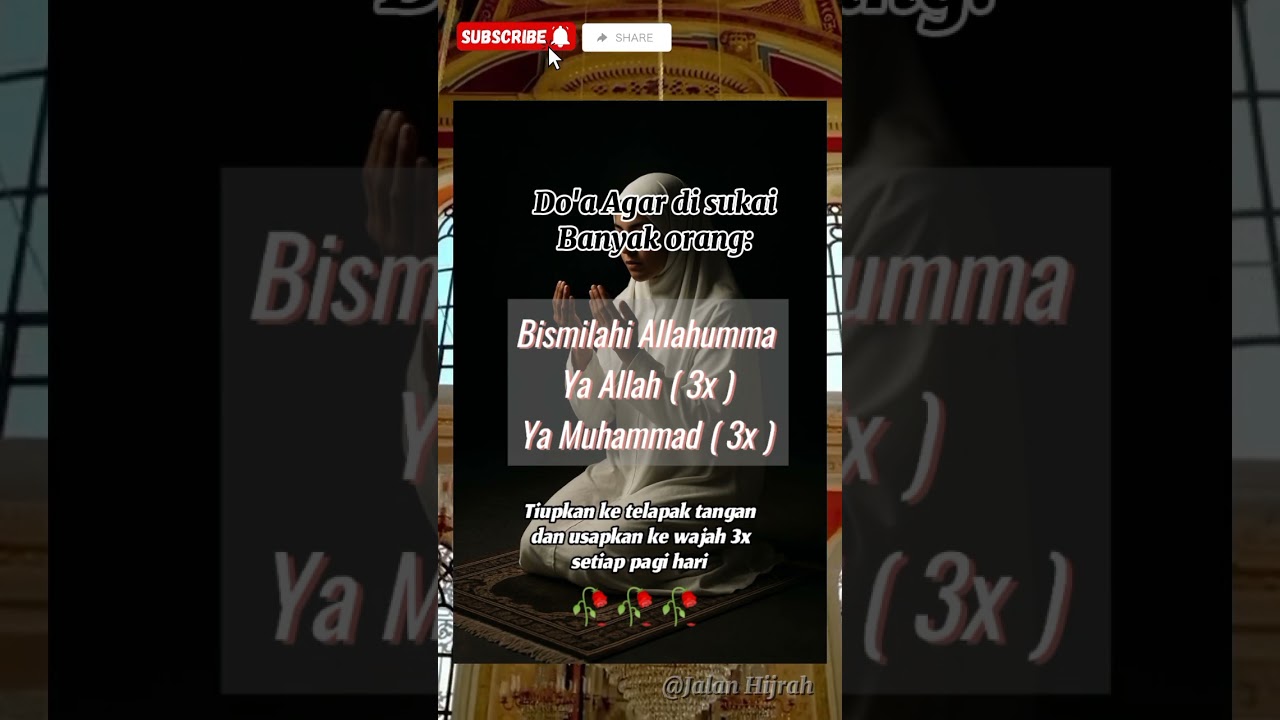 Amalan Doa singkat agar disukai banyak orang #doa #amalan #dakwah #islam #shortsfeed